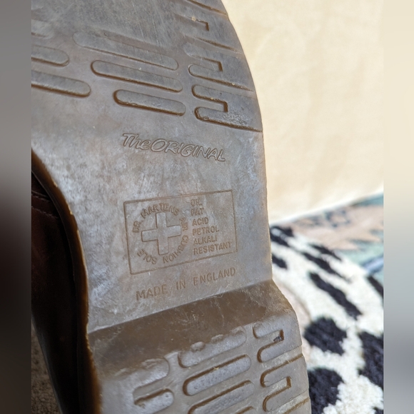 Dr Martens MADE IN ENGLAND vintage 1461 oxford shoes size 8 - Picture 7 of 9